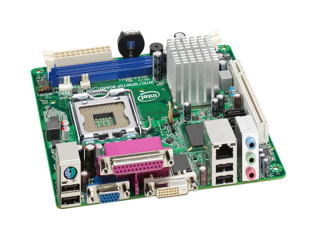 BLKDG41AN Intel DG41AN Socket LGA 775 Intel G41 Express + ICH7 Chipset Pentium/ Core 2 Duo/ Core 2 Quad Processors Support DDR3 2x DIMM 4x SATA 3.0Gb/s Mini-ITX Motherboard (Refurbished)