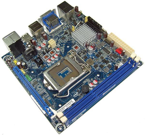 BLKDH57JG-KIT Intel Media DH57JG Desktop Motherboard - Intel H57 Express Chipset - Socket H LGA-1156 - Mini ITX - 8 GB DDR3 SDRAM Maximum RAM - DDR3-1333/PC3-10600, DDR3-1066/PC3-8500 - 2 x Memory Slots - Gigabit  (Refurbished)