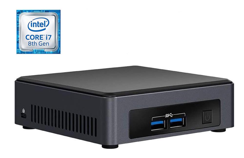 BLKNUC7I7DNKE Intel NUC Kit with Core I7-8650U Quad Core 1.9Ghz 8th Generation Intel Core Processor