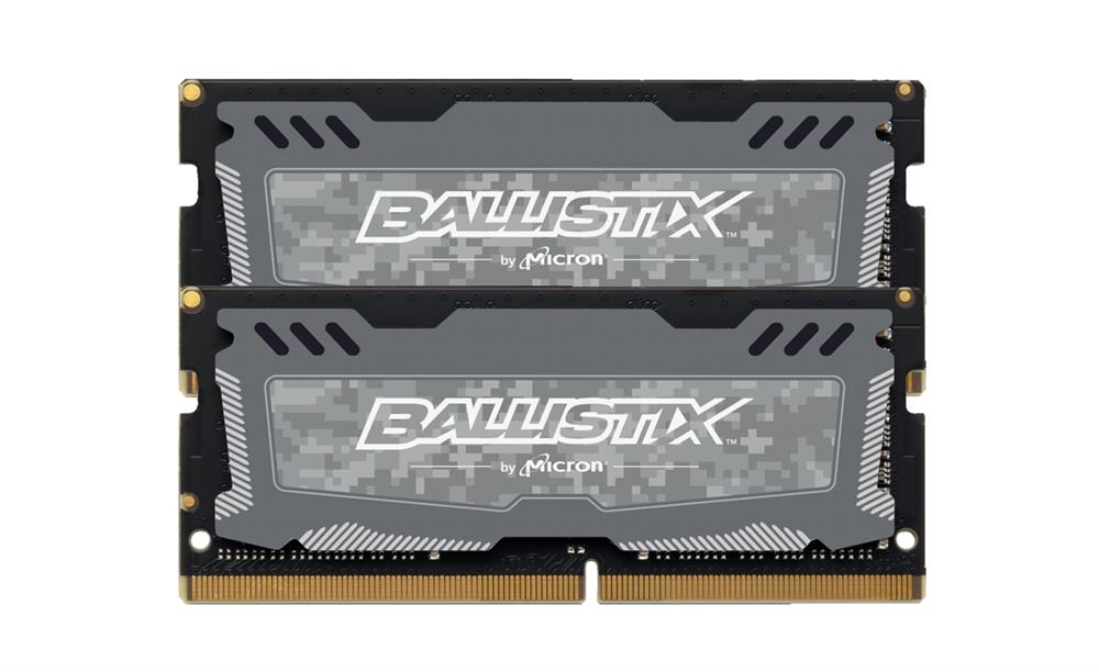 BLS2K16G4S26BFSD Crucial Ballistix Sport LT 32GB Kit (2 X 16GB) PC4-21300 DDR4-2666MHz non-ECC Unbuffered CL16 260-Pin Sodimm Memory