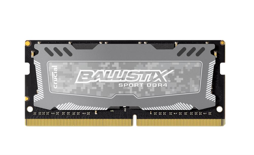 BLS4G4S240FSD Crucial Ballistix Sport LT 4GB PC4-19200 DDR4-2400MHz non-ECC Unbuffered CL16 260-Pin SoDimm 1.2V Memory Module