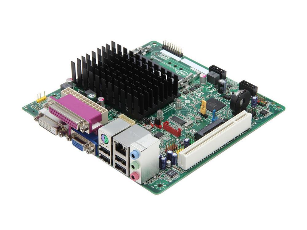 BOXD2550MUD2-RF Intel Socket On Board Intel NM10 Chipset Intel Atom D2550 Processors Support DDR3 2x DIMM 2x SATA 3.0Gb/s Mini ITX Motherboard (Refurbished)