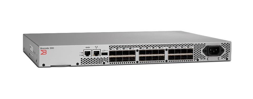 BR-360-1008-A Brocade 360 24pt Switch 24act 24x4g Sfp Full Fabric + Enterprise (Refurbished)