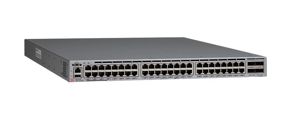 BR-VDX6740-64-R Brocade VDX 6740 Layer 3 Switch 64 Expansion Slot Manageable Optical Fiber Modular 3 Layer Supported 1U High Rack-mountable, Desktop (Refurbished)