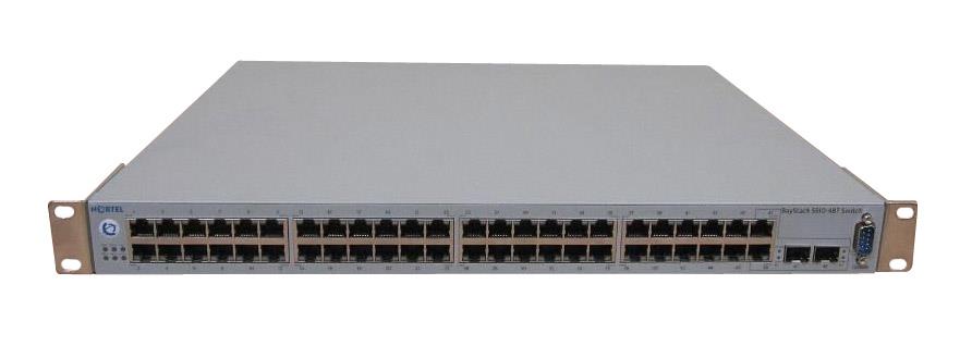 BS551048T Nortel 5510-48t Routing Gigabit Ethernet Switch 48 X 10/100/1000Base-T SFP (Refurbished)