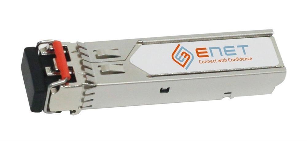 BTI-MGBIC-GZX-DD-LC-ENC ENET 1Gbps 1000Base-ZX Single-mode Fiber 80km 1550nm Duplex LC Connector SFP (mini-GBIC) Transceiver Module for Telco Systems Compatible