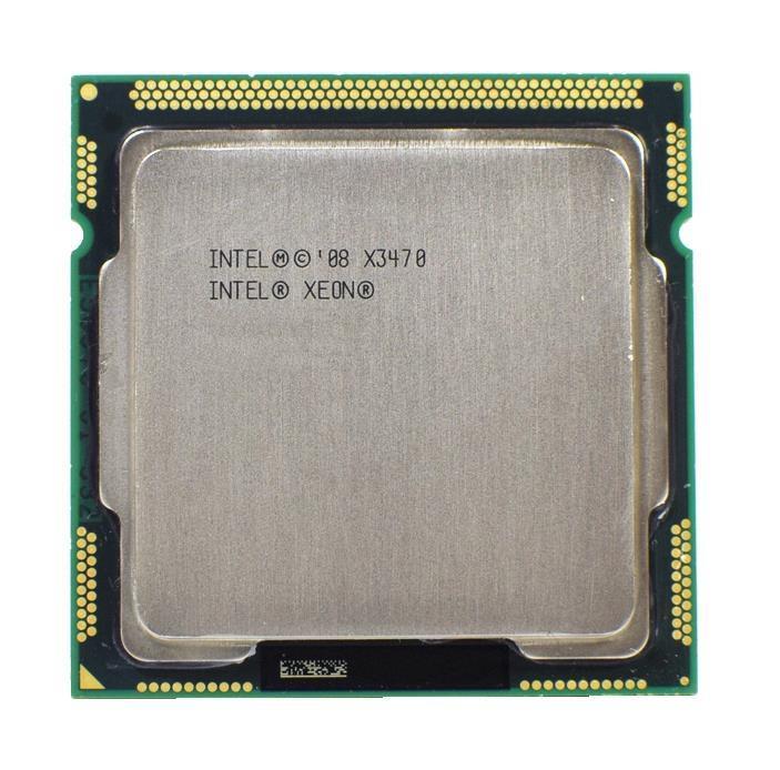 BV80605001905AJ Intel Xeon X3470 Quad Core 2.93GHz 2.50GT/s DMI 8MB L3 Cache Socket LGA1156 Processor