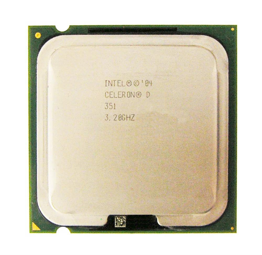 BX80547RE3200CN Intel Celeron D 351 3.20GHz 533MHz FSB 256KB L2 Cache Socket LGA775 Desktop Processor