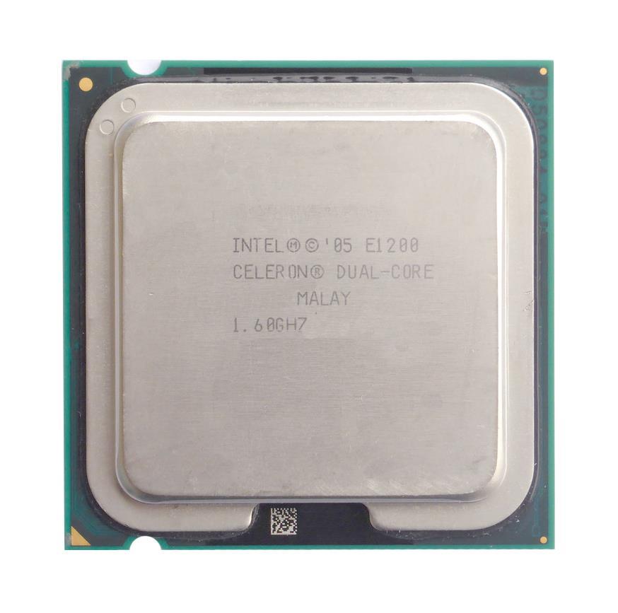 BX80557E1200 Intel Celeron E1200 Dual Core 1.60GHz 800MHz FSB 512KB L2 Cache Socket LGA775 Desktop Processor