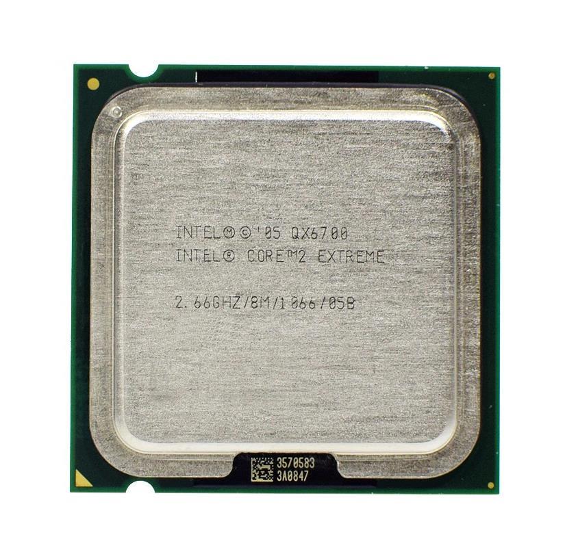 BX80562QX6700 Intel Core 2 Extreme QX6700 Quad Core 2.66GHz 1066MHz FSB 8MB L2 Cache Socket LGA775 Desktop Processor