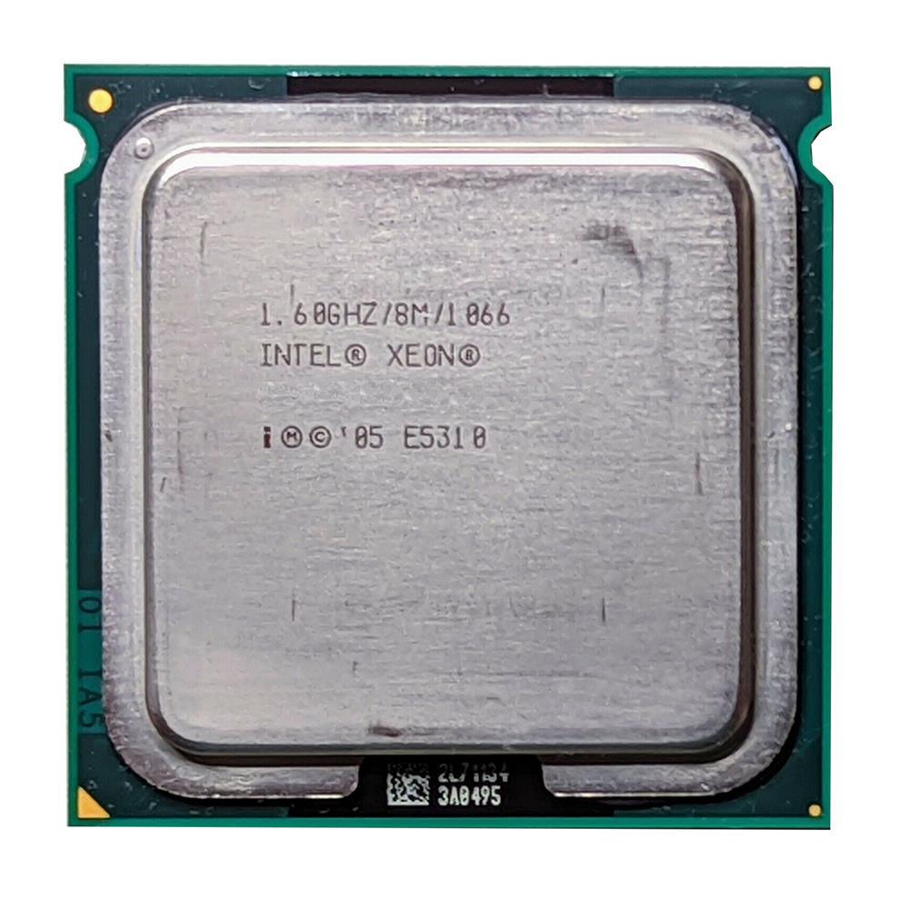 BX80563E5310A Intel Xeon E5310 Quad Core 1.60GHz 1066MHz FSB 8MB L2 Cache Socket PLGA771 Processor