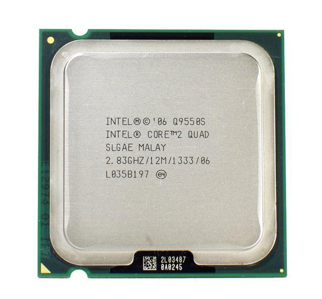 BX80569Q9550S Intel Core 2 Quad Q9550S 2.83GHz 1333MHz FSB 12MB L2 Cache Socket LGA775 Desktop Processor