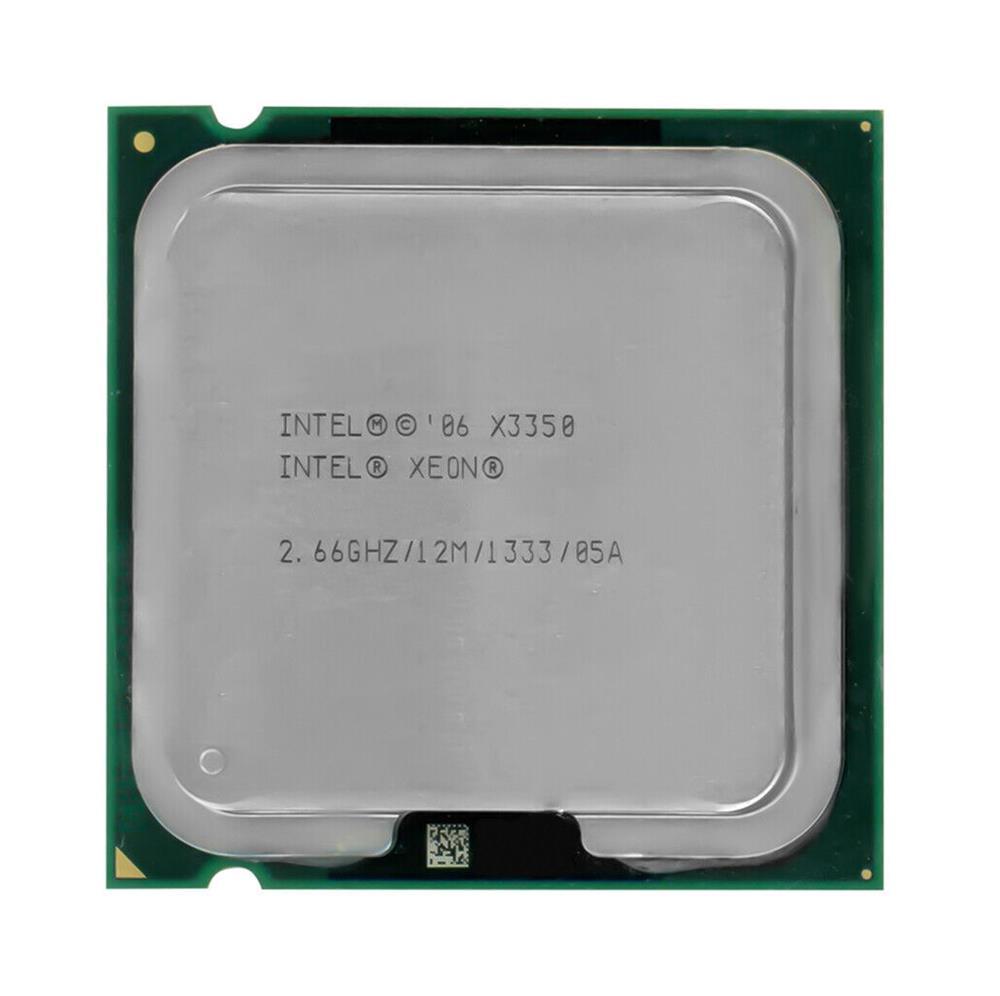 BX80569X3350 Intel Xeon X3350 Quad Core 2.66GHz 1333MHz FSB 12MB L2 Cache Socket LGA775 Processor