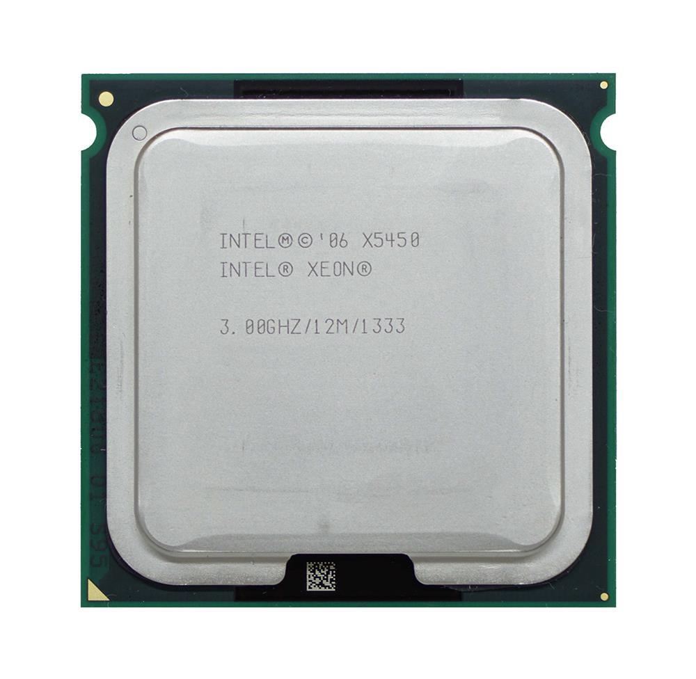 BX80574X5450P Intel Xeon X5450 Quad Core 3.00GHz 1333MHz FSB 12MB L2 Cache Socket LGA771 Processor