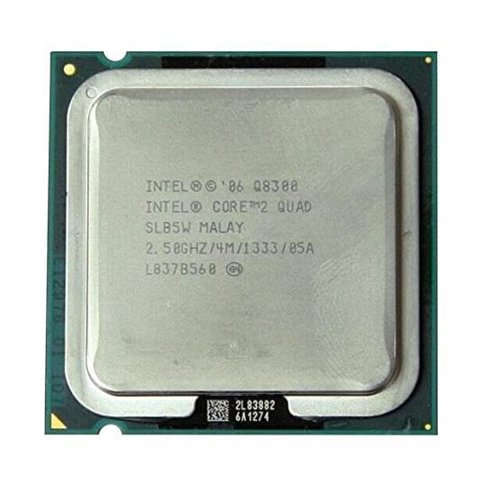 BX80580Q8300 Intel Core 2 Quad Q8300 2.50GHz 1333MHz FSB 4MB L2 Cache Socket LGA775 Desktop Processor