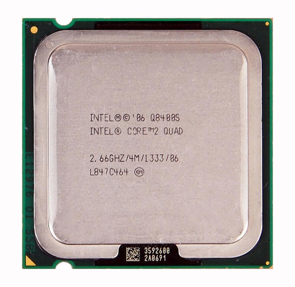 BX80580Q8400S Intel Core 2 Quad Q8400S 2.66GHz 1333MHz FSB 4MB L2 Cache Socket LGA775 Desktop Processor