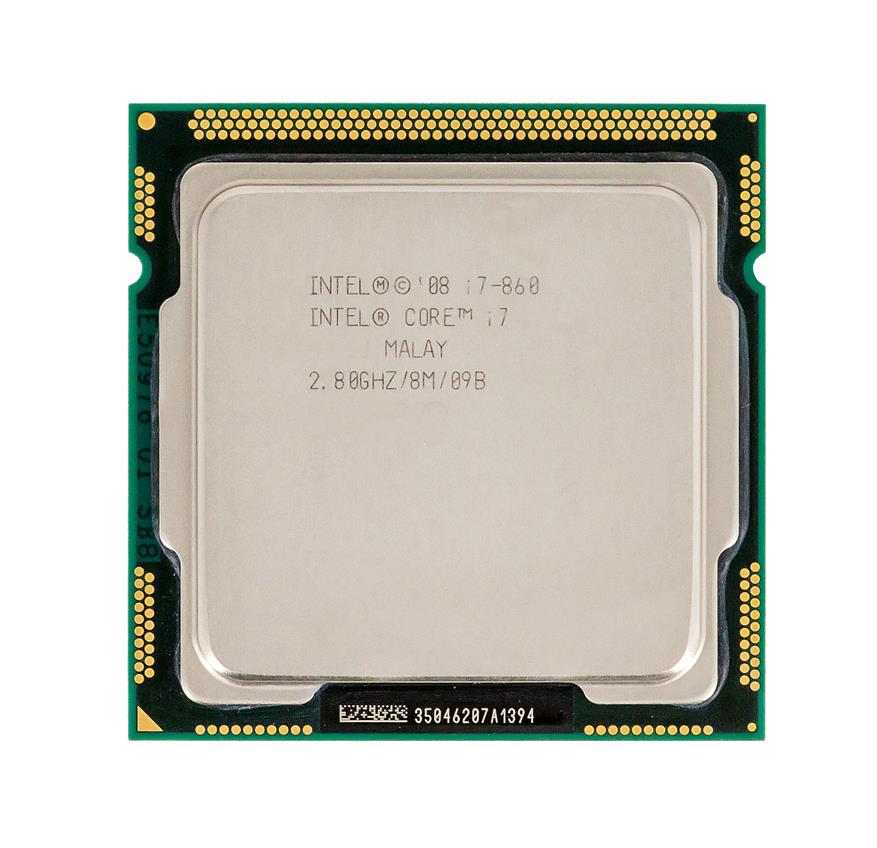 BX80605I7860 Intel Core i7-860 Quad Core 2.80GHz 2.50GT/s DMI 8MB L3 Cache Socket LGA1156 Desktop Processor