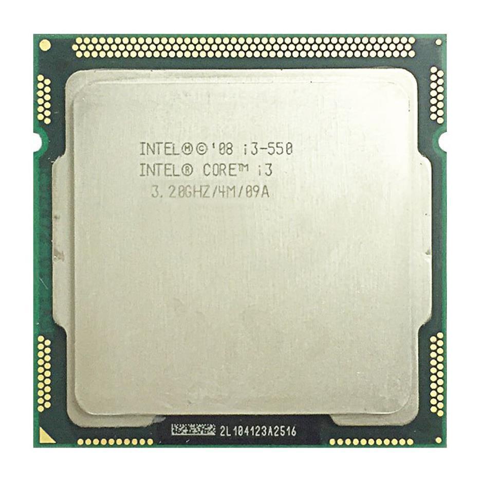 BX80616I3550 Intel Core i3-550 Dual Core 3.20GHz 2.50GT/s DMI 4MB L3 Cache Socket LGA1156 Desktop Processor