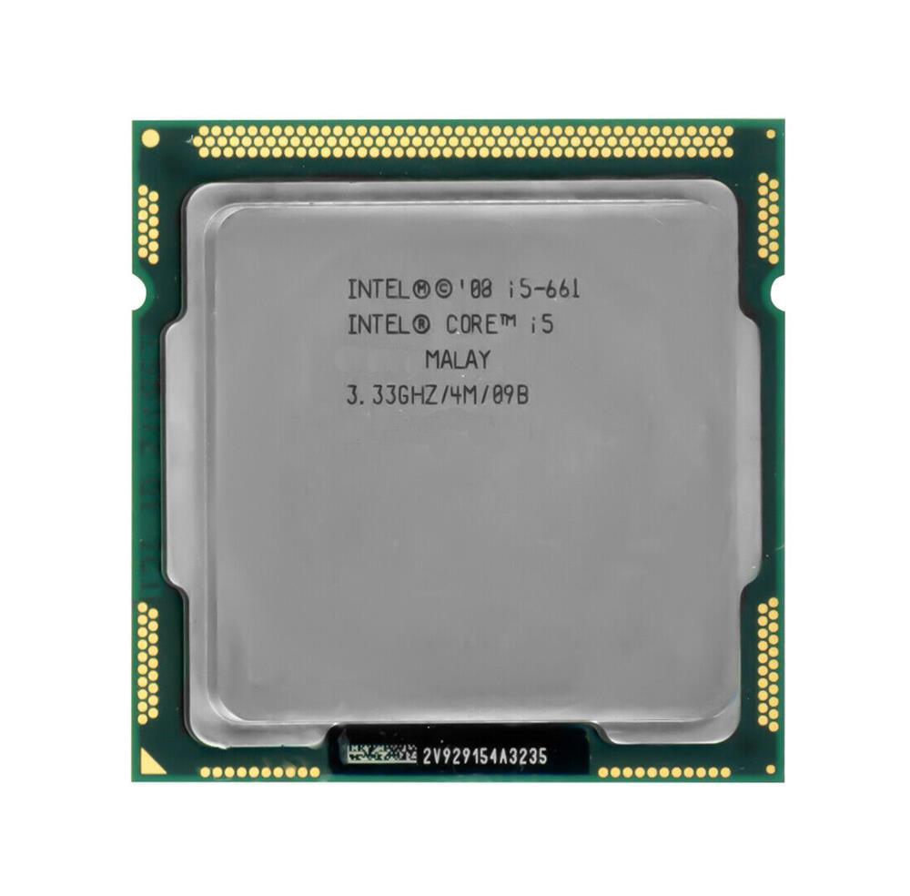 BX80616I5661-KIT10 MSI 3.33GHz 2.50GT/s DMI 4MB L3 Cache Socket LGA1156 Intel-Core i5-661 Dual-Core Processor Upgrade