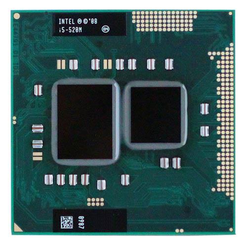 BX80617I5520M Intel Core i5-520M Dual Core 2.40GHz 2.50GT/s DMI 3MB L3 Cache Socket PGA988 Mobile Processor