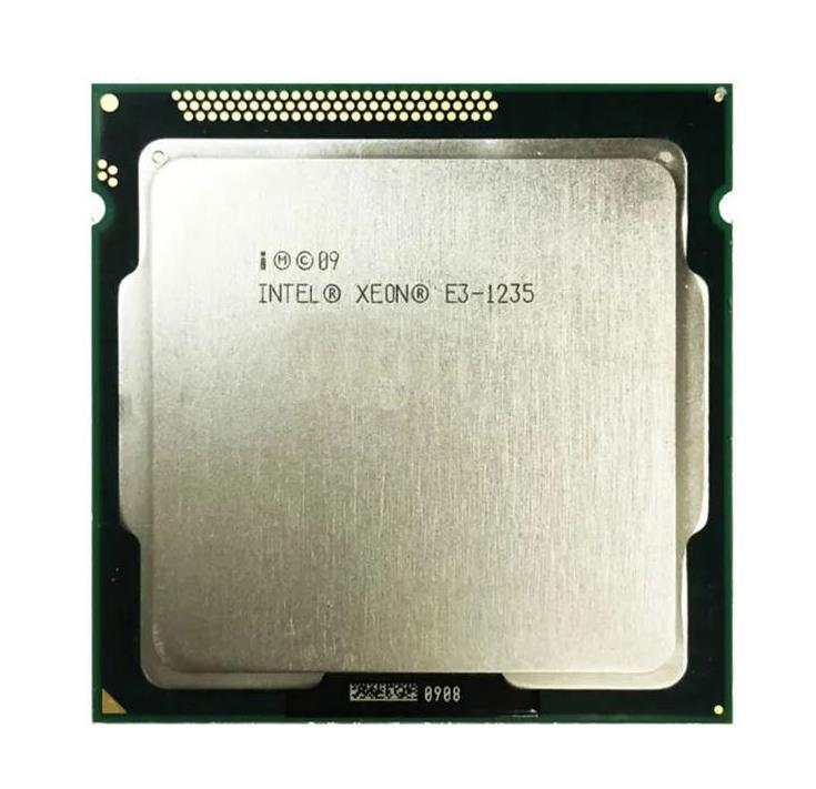 BX80623E31235 Intel Xeon E3-1235 Quad Core 3.20GHz 5.00GT/s DMI 8MB L3 Cache Socket LGA1155 Processor
