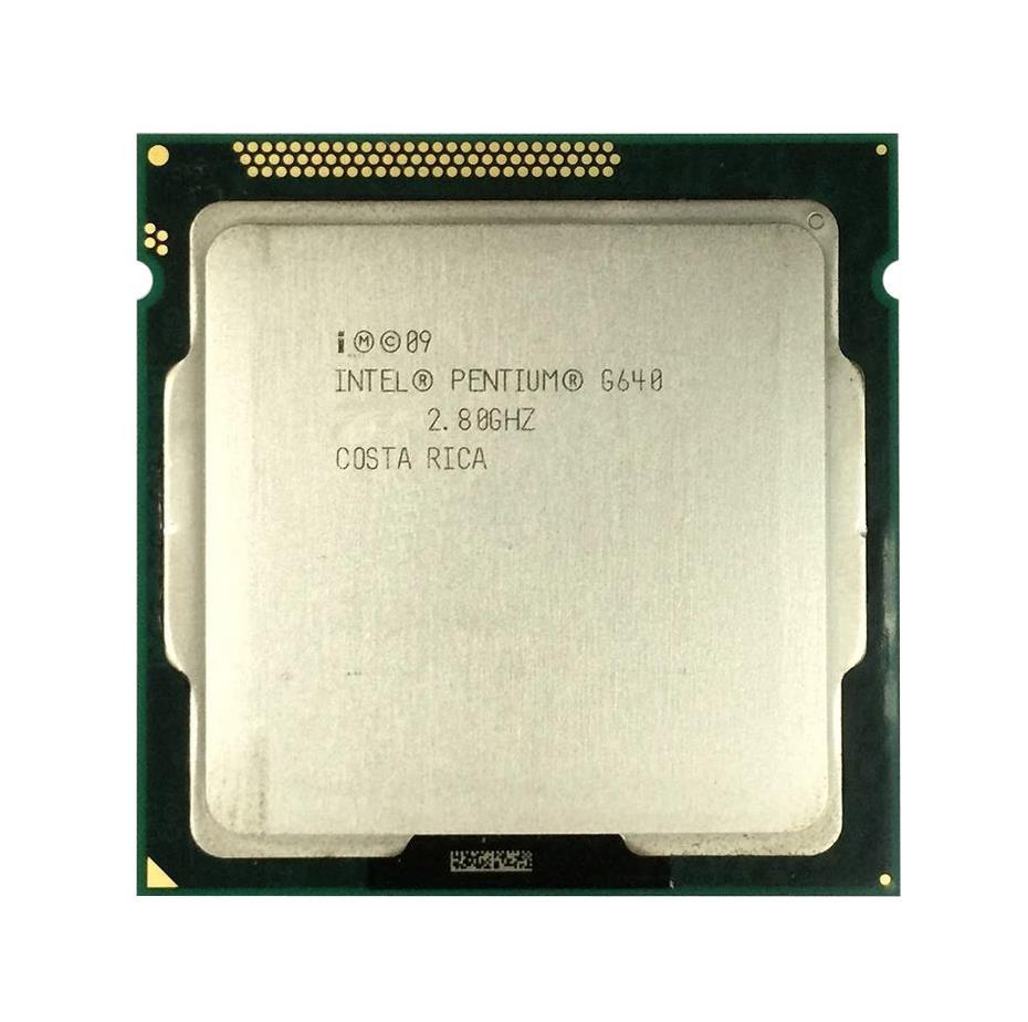 BX80623G640-A1 Intel Pentium G640 Dual Core 2.80GHz 5.00GT/s DMI 3MB L3 Cache Socket LGA1155 Desktop Processor