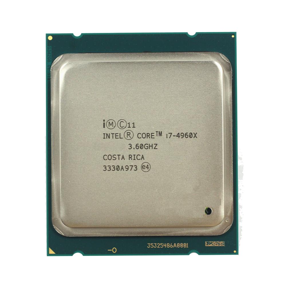 BX80633174960X Intel Core i7-4960X X-series Extreme Edition 6 Core 3.60GHz 5.00GT/s DMI2 15MB L3 Cache Socket LGA2011 Desktop Processor