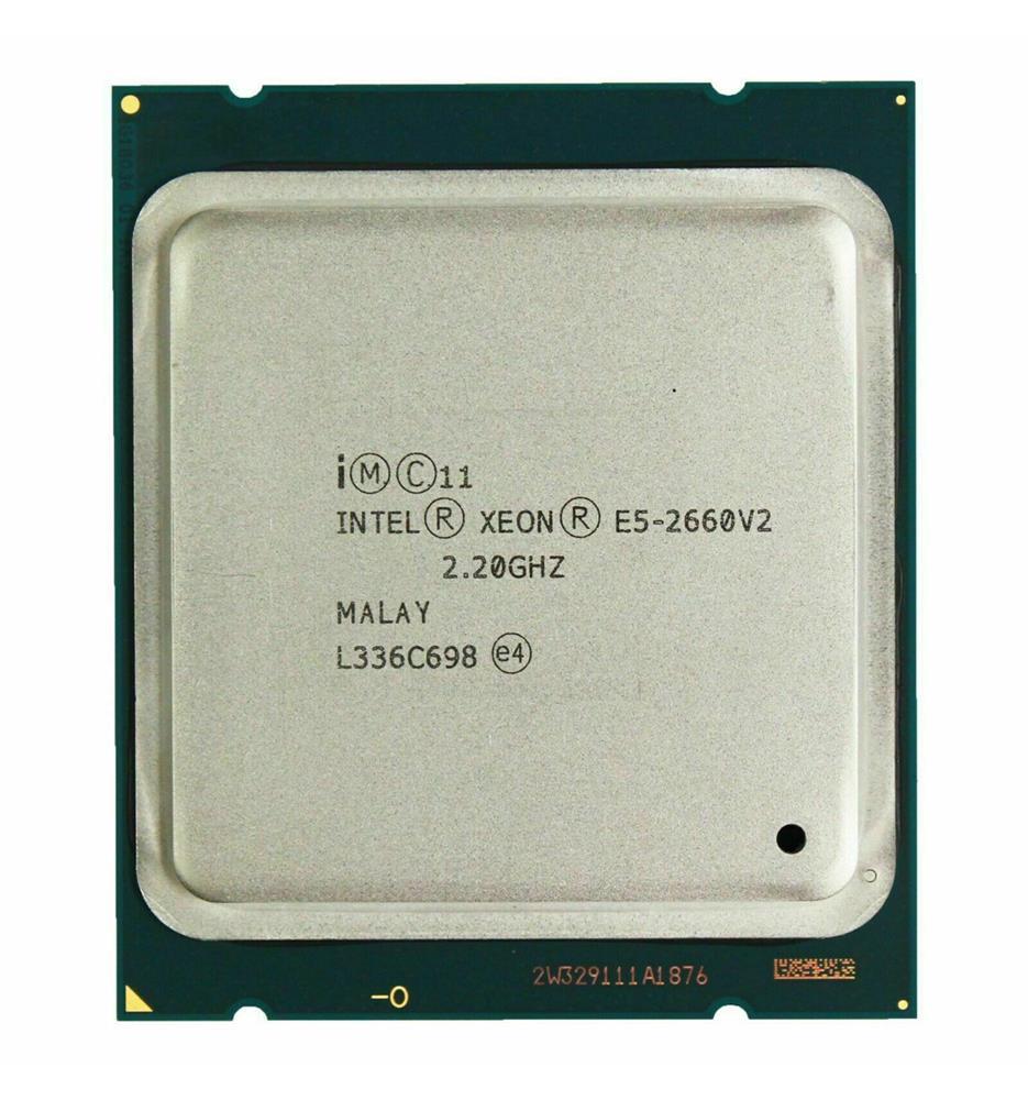 BX80635E52660V2 Intel Xeon E5-2660 v2 10 Core 2.20GHz 8.00GT/s QPI 25MB L3 Cache Socket FCLGA2011 Processor