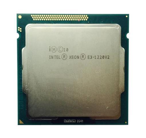 BX80637E31220V2 Intel Xeon E3-1220 v2 Quad Core 3.10GHz 5.00GT/s DMI 8MB L3 Cache Socket FCLGA1155 Processor