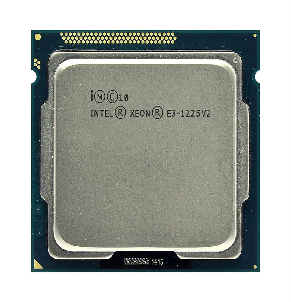 BX80637E31225V2-A1 Intel Xeon E3-1225 v2 Quad Core 3.20GHz 5.00GT/s DMI 8MB L3 Cache Socket FCLGA1155 Processor