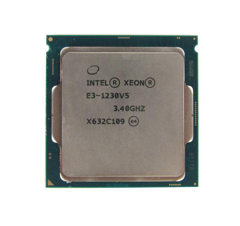 BX80662E31230V5S Intel Xeon E3-1230 v5 Quad-Core 3.40GHz 8.00GT/s DMI 8MB L3 Cache Socket LGA1151 Processor
