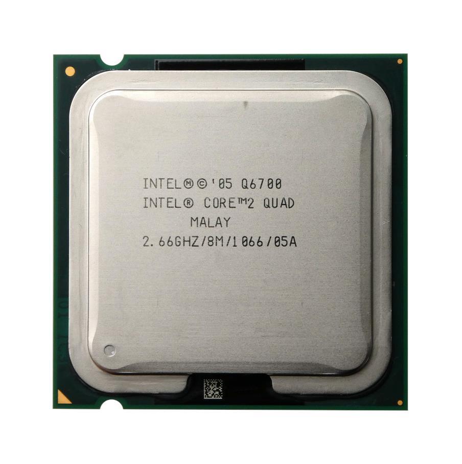 BXC80562Q6700 Intel Core 2 Quad Q6700 2.66GHz 1066MHz FSB 8MB L2 Cache Socket LGA775 Desktop Processor