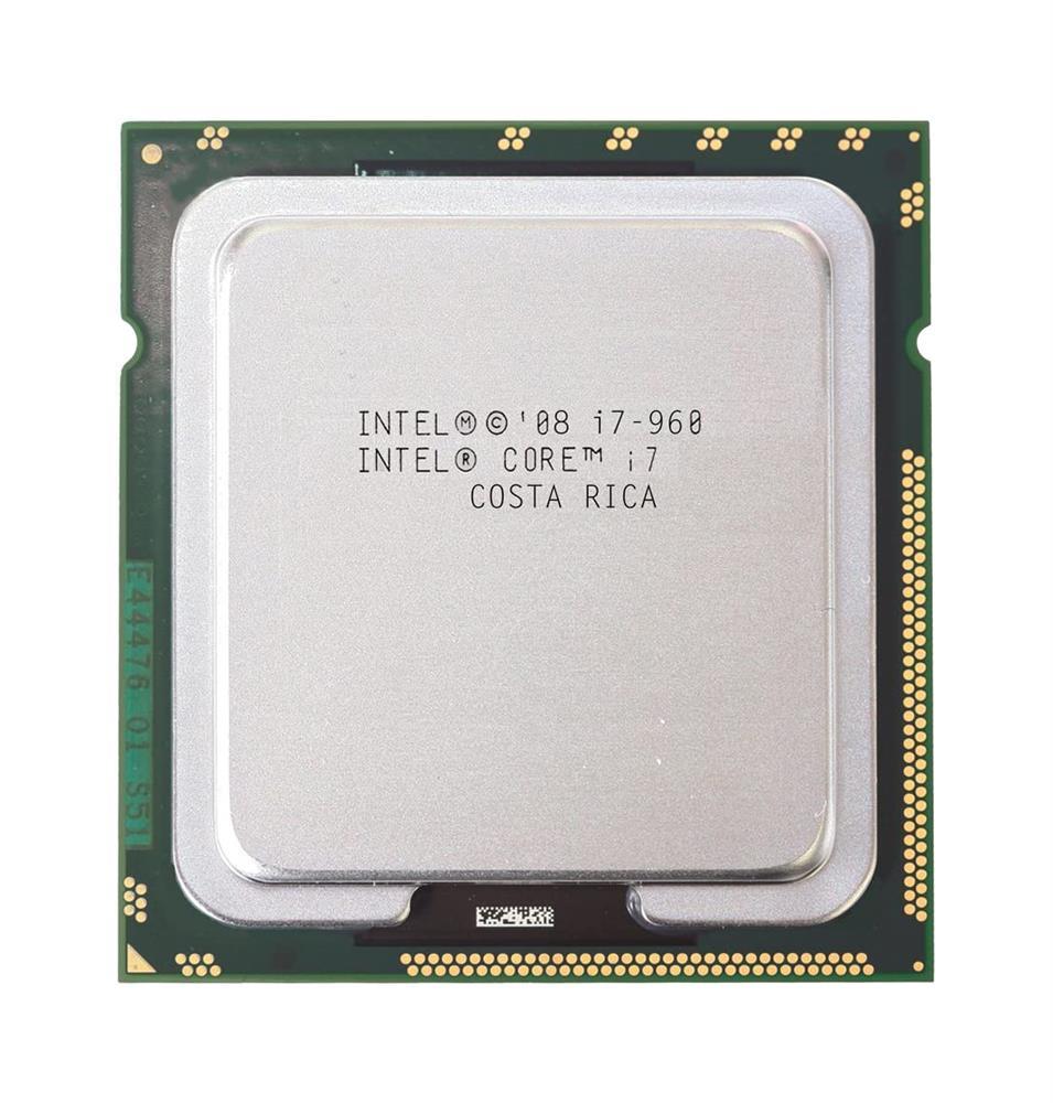 BXC80601960 Intel Core i7-960 Quad Core 3.20GHz 4.80GT/s QPI 8MB L3 Cache Socket LGA1366 Desktop Processor