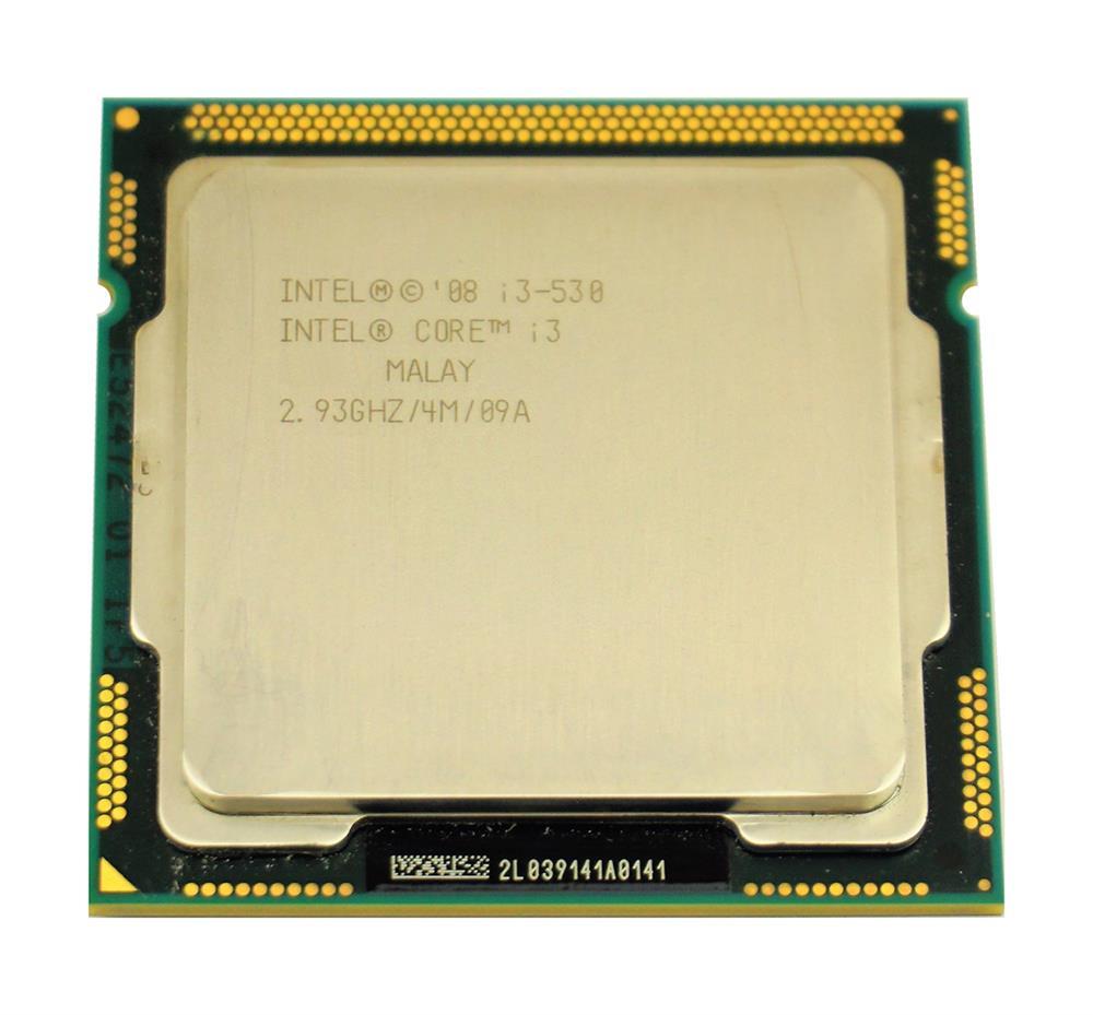 BXC80616I3530 Intel Core i3-530 Dual Core 2.93GHz 2.50GT/s DMI 4MB L3 Cache Socket LGA1156 Desktop Processor