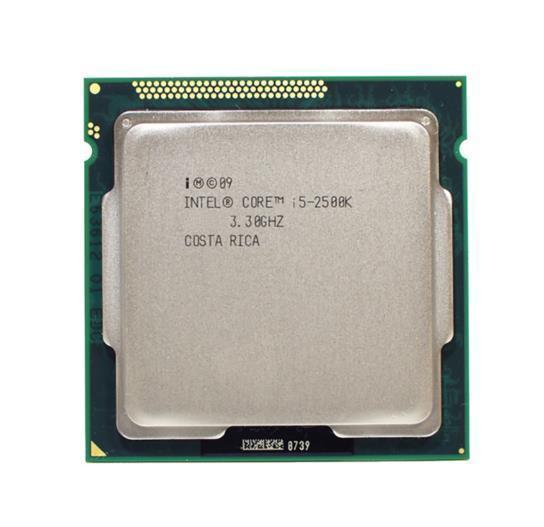 BXC80623I52500K Intel Core i5-2500K Quad Core 3.30GHz 5.00GT/s DMI 6MB L3 Cache Socket LGA1155 Desktop Processor
