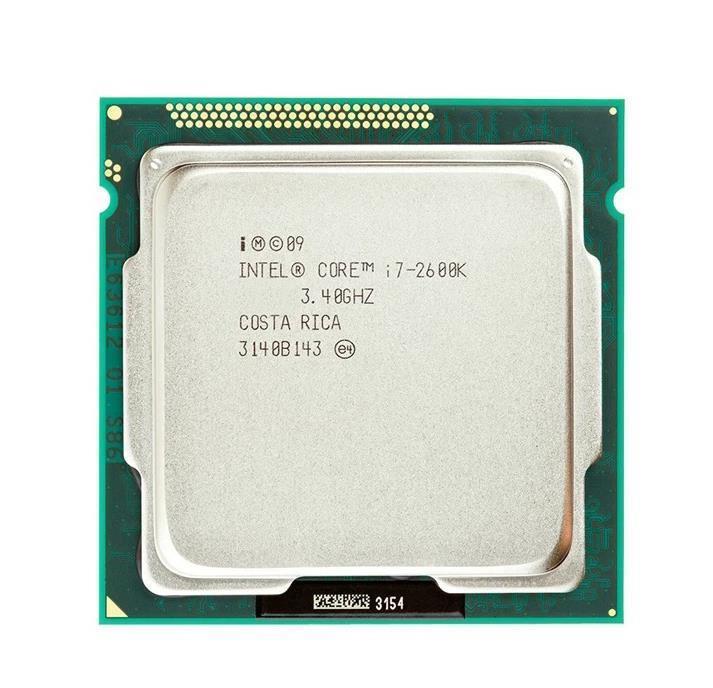 BXC80623I72600K Intel Core i7-2600K Quad Core 3.40GHz 5.00GT/s DMI 8MB L3 Cache Socket LGA1155 Desktop Processor