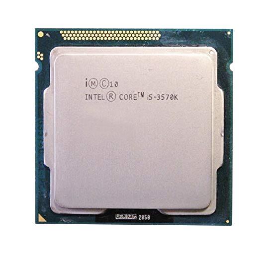 BXC80637I53570K Intel Core i5-3570K Quad Core 3.40GHz 5.00GT/s DMI 6MB L3 Cache Socket LGA1155 Desktop Processor