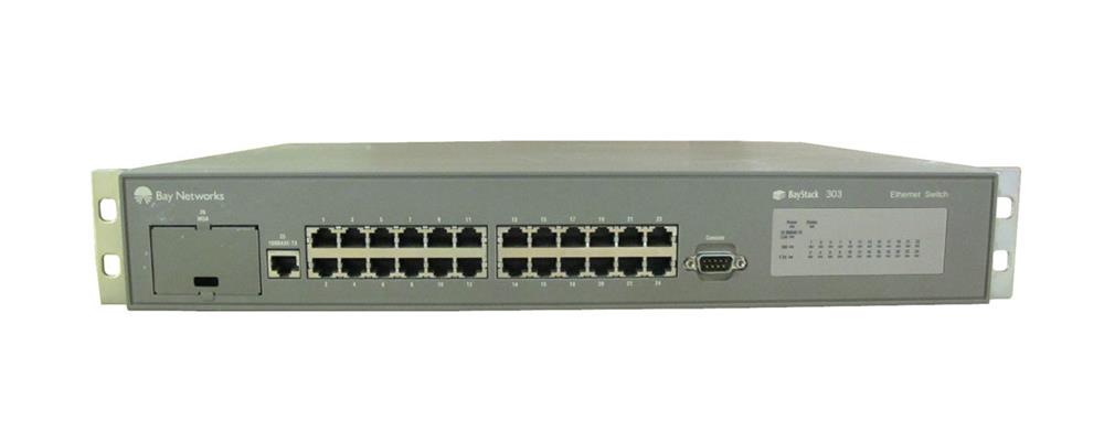 Baystack 301 Nortel Bay Networks 24-Ports Ethernet Switch (Refurbished)