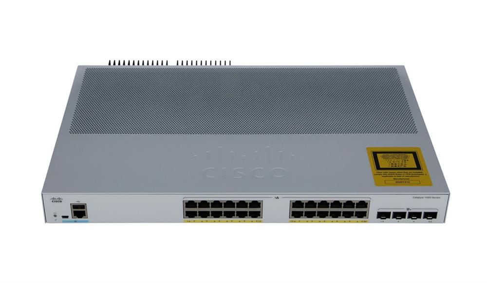 C1000-24FP-4X-L Cisco Catalyst 1000 24-Ports Ge Full Poe 4x 10g SFP (Refurbished)