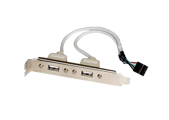 C13667-001 Intel Desktop Back Panel USB 2.0 Header Bracket (Refurbished)