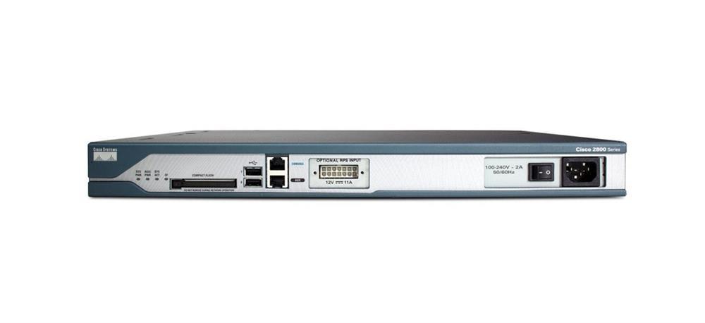 C2811SEC/K9-U-CCME Cisco 2811 SEC BDL Upgrade PVDM2-16 FL-CCME-36 (Refurbished)