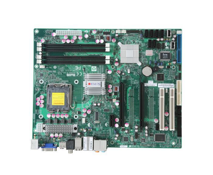 C2SEA-B SuperMicro Socket LGA 775 Intel G45 + ICH10 Chipset Core 2 Extreme QX9000/ QX6000/ Core 2 Quad Q9000/ Q8000/ Q6000/ Core 2 Duo E8000/ E7000/ E6000/ E4000/ Pentium E5000/ E2000 Series Processors Support DDR3 4x DIMM 6x SATA2 3.0Gb/s ATX Motherboard (Refurbished)