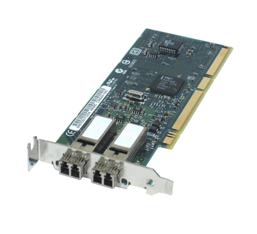 C30848-002 Intel PRO/1000 MF Dual-Ports LC 1Gbps 1000Base-SX Gigabit Ethernet PCI-X Server Network Adapter