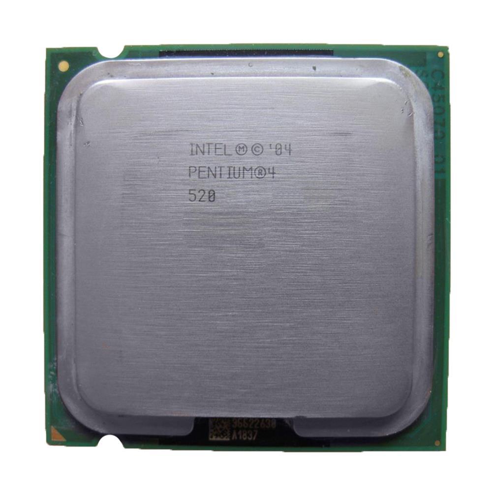 C3823 Dell 2.80GHz 800MHz FSB 1MB L2 Cache Intel Pentium 4 520 Processor Upgrade