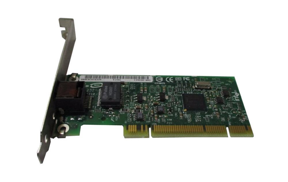 C39226 Intel PRO/1000 MT Single-Port RJ-45 1Gbps 10Base-T/100Base-TX/1000Base-T Gigabit Ethernet PCI Desktop Network Adapter