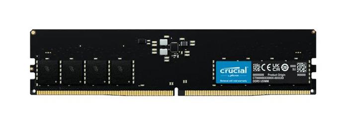 C548U32G Crucial 32GB PC5-38400 DDR5-4800MHz Non-ECC Unbuffered CL40 288-Pin DIMM 1.1V Dual Rank Memory Module