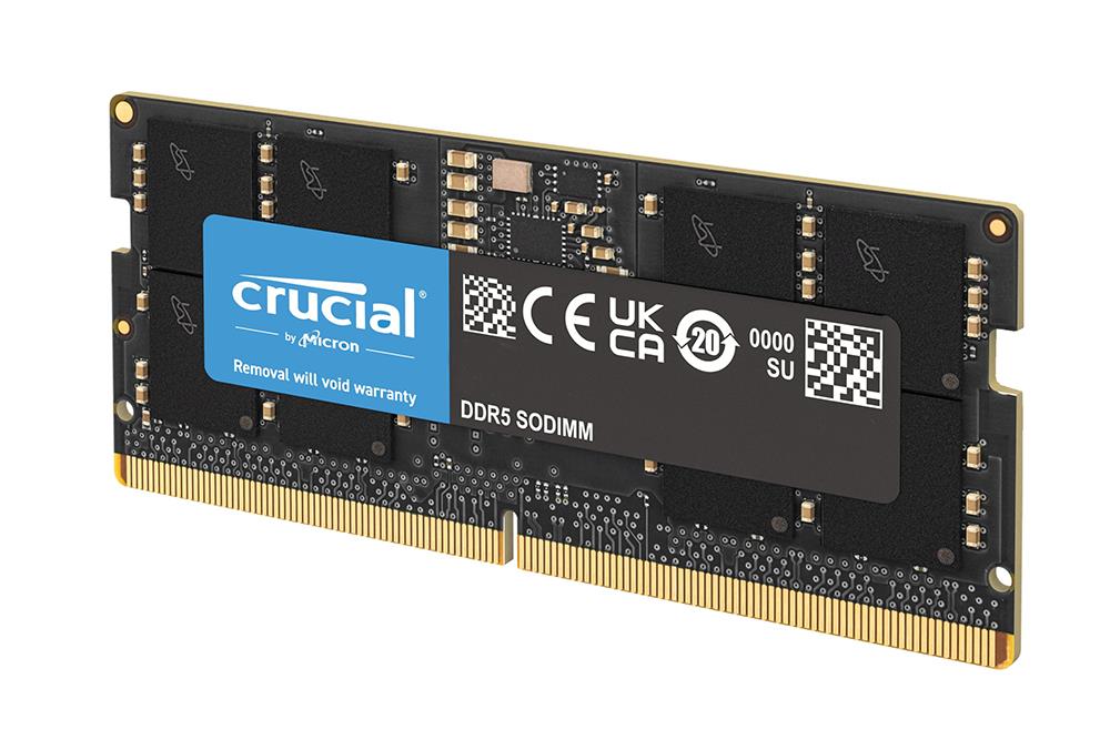 C552S32G Crucial 32GB PC5-41600 DDR5-5200MHz Non-ECC Unbuffered CL42 262-Pin SoDIMM 1.1V Dual Rank Memory Module