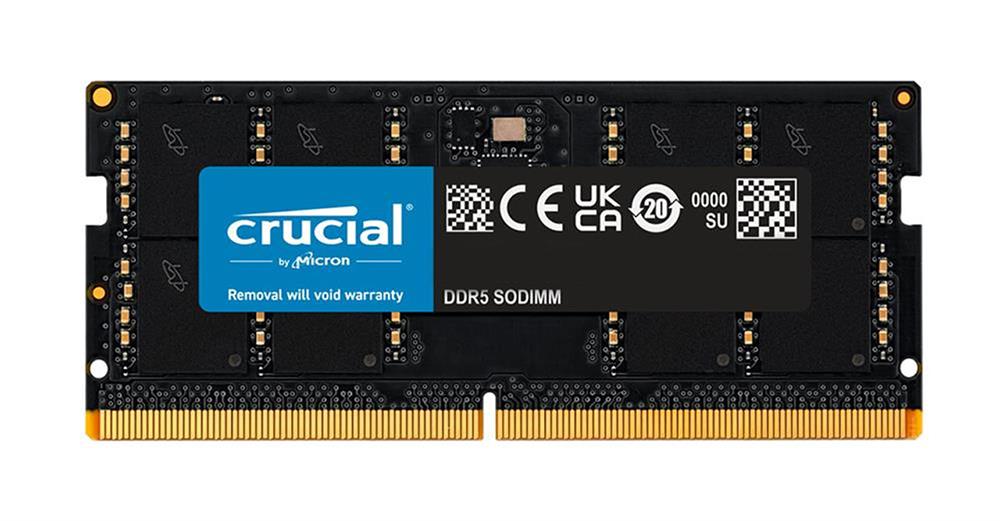 C556S16G Crucial 16GB PC5-44800 DDR5-5600MHz Non-ECC Unbuffered CL46 262-Pin SoDIMM 1.1V Single Rank Memory Module