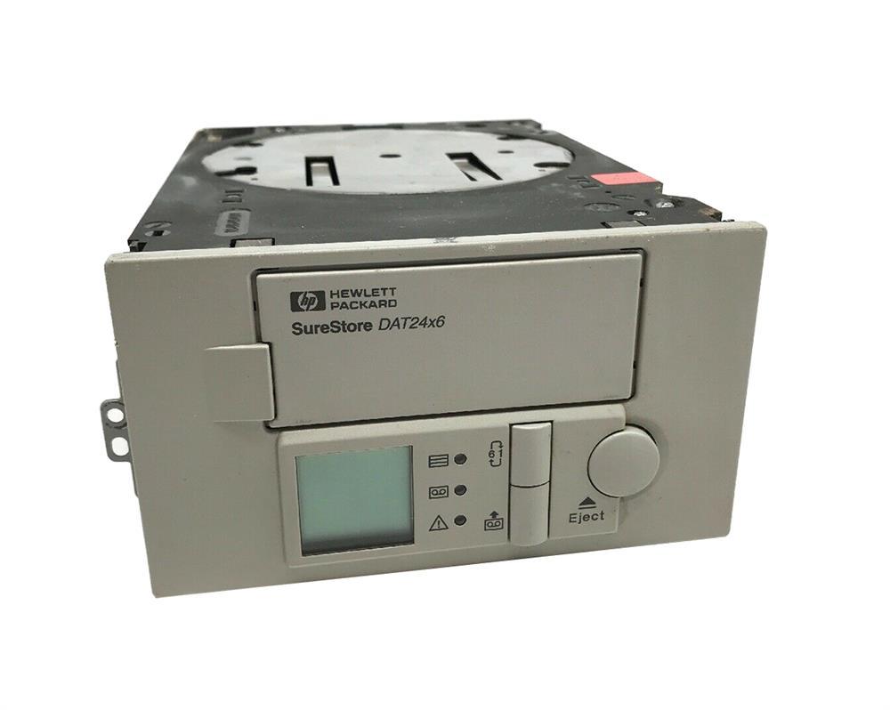 C5677B HP SureStore DAT 24x6i 6x12/24GB Internal Autoloader DDS-3 (DAT) Drive Single Ended Narrow SCSI-2 (Refurbished)