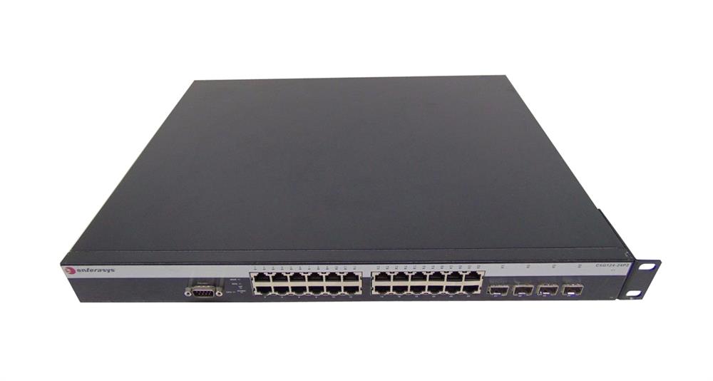 C5G124-24P2 Enterasys Networks C5 24-Ports 10/100/1000 Poe 4 Combo Sfp Pt 2 32g Pt Gigabit Ethernet External Switch (Refurbished)